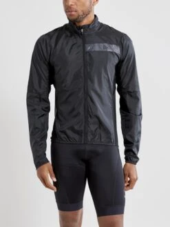 MEN'S ESSENCE LIGHT WIND CYCLING JKT -Cheap Sportswear Store 1908813 999000 EssenceLightWindJacket Closeup1