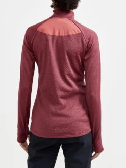 WOMEN'S CORE TRIM THERMAL MIDLAYER -Cheap Sportswear Store 1909501 488200 CORETrimThermalmidlayerW Closeup2