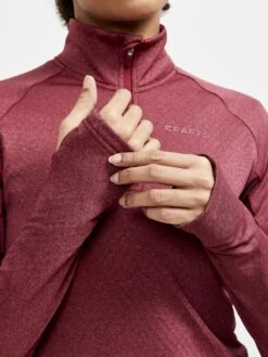 WOMEN'S CORE TRIM THERMAL MIDLAYER -Cheap Sportswear Store 1909501 488200 CORETrimThermalmidlayerW Closeup6