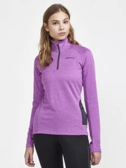 WOMEN'S CORE TRIM THERMAL MIDLAYER -Cheap Sportswear Store 1909501 781200 CORETrimThermalmidlayerW Closeup1