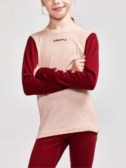 KIDS CORE WARM BASELAYER SET -Cheap Sportswear Store 1909712 718488 COREWarmBaselayerSetJ Closeup1
