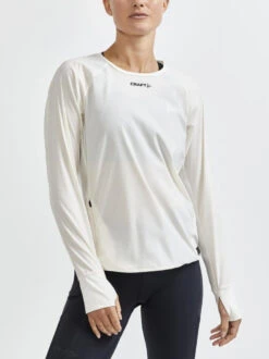 WOMEN'S PRO HYPERVENT RUNNING WIND TOP -Cheap Sportswear Store 1910428 904000 PROHyperventLSWindTopW Closeup1