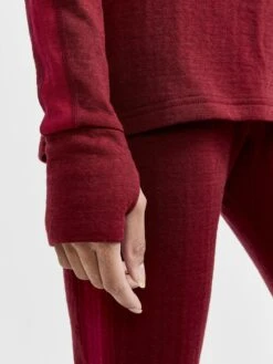 WOMEN'S ADV NORDIC WOOL BASELAYER -Cheap Sportswear Store 1911149 488479 ADVNordicWoolHZW Closeup4