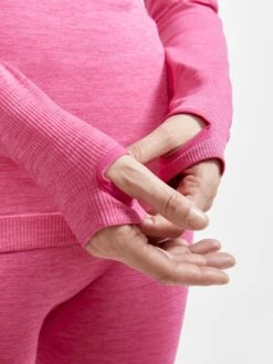 WOMEN'S CORE DRY ACTIVE COMFORT ZIP BASELAYER -Cheap Sportswear Store 1911167 738000 COREDryActiveComfortHZW Closeup4