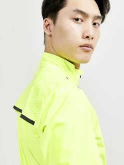 MEN'S ADV HYDRO LUMEN CYCLING JACKET -Cheap Sportswear Store 1911186 851000 ADVBikeHydroLumenJacketM Closeup3