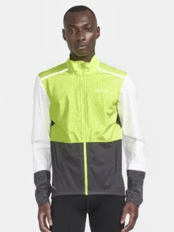 MEN'S ADV HYDRO LUMEN CYCLING JACKET -Cheap Sportswear Store 1911186 851895 AdvBikeHydroLumenJacketM Closeup1