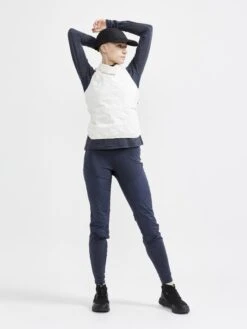 WOMEN'S ADV SUBZ WARM RUNNING TIGHTS 2 34 WOMEN'S ADV SUBZ WARM RUNNING TIGHTS 2 -Cheap Sportswear Store 1911313 375000 ADVSubZTights2W Closeup7