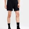 MENS ADV ESSENCE PERFORATED 2-IN-1 STRETCH SHORTS 1 MENS ADV ESSENCE PERFORATED 2-IN-1 STRETCH SHORTS -Cheap Sportswear Store 1911911 999000 ADVCharge2 in 1StretchShortsM Closeup1