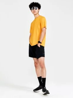 MENS ADV ESSENCE PERFORATED 2-IN-1 STRETCH SHORTS 12 MENS ADV ESSENCE PERFORATED 2-IN-1 STRETCH SHORTS -Cheap Sportswear Store 1911911 999000 ADVCharge2 in 1StretchShortsM Closeup5