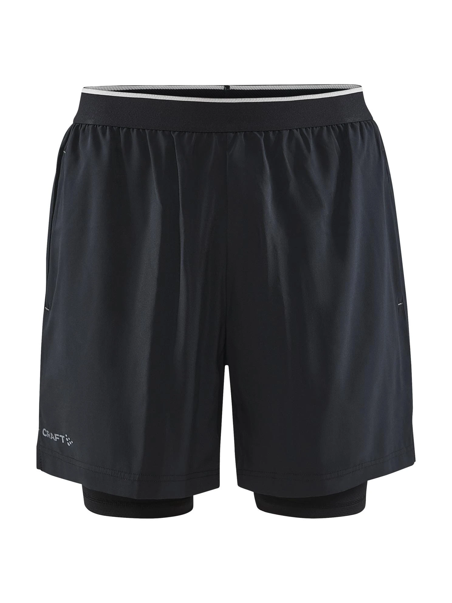 MENS ADV ESSENCE PERFORATED 2-IN-1 STRETCH SHORTS 8 MENS ADV ESSENCE PERFORATED 2-IN-1 STRETCH SHORTS - Image 6
