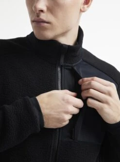 MEN'S ADV EXPLORE PILE FLEECE JACKET -Cheap Sportswear Store 1912220 999000 ADVExplorePileFleecejacketM Closeup4