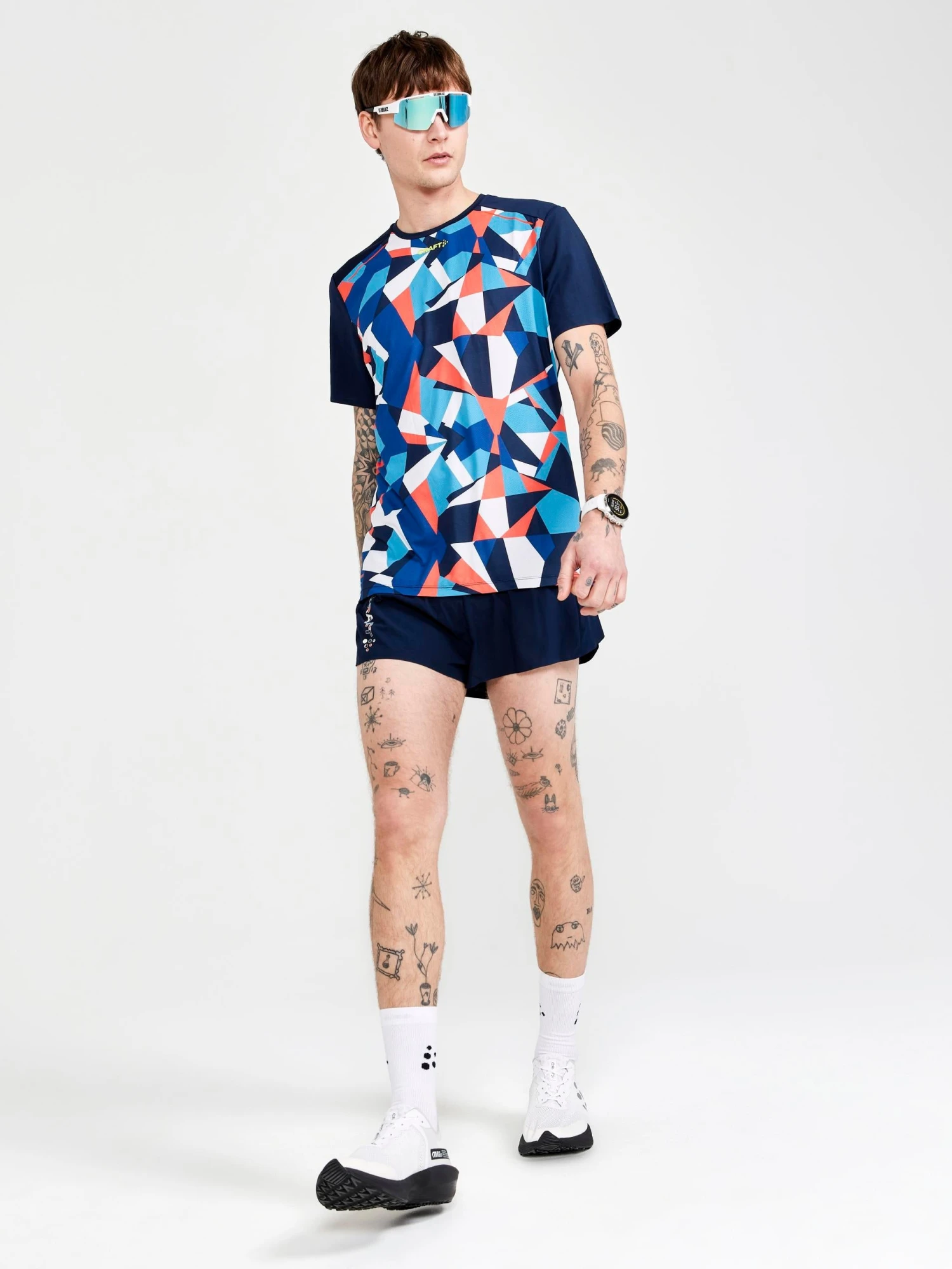 MEN'S PRO DAZZLE CAMO RUNNING SHORTS 7 MEN'S PRO DAZZLE CAMO RUNNING SHORTS - Image 5