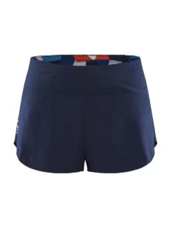 WOMEN'S PRO DAZZLE CAMO RUNNING SHORTS -Cheap Sportswear Store 1912276 396013 PRODazzleCamoSplitShortsW Front