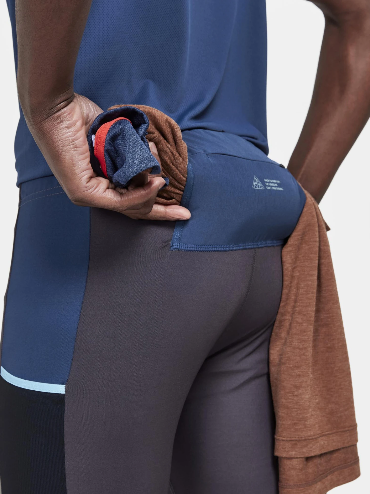 MEN'S PRO TRAIL RUNNING TIGHTS 5 MEN'S PRO TRAIL RUNNING TIGHTS - Image 3