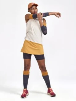 WOMEN'S PRO TRAIL RUNNING 2-IN-1 SKIRT -Cheap Sportswear Store 1912450 574992 PROTrail2in1SkirtW Closeup6