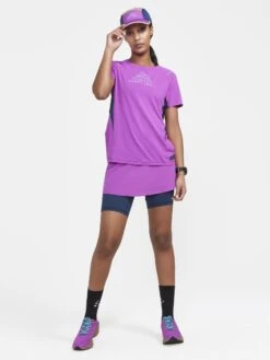 WOMEN'S PRO TRAIL RUNNING 2-IN-1 SKIRT -Cheap Sportswear Store 1912450 781698 PROTrail2in1SkirtW Closeup5