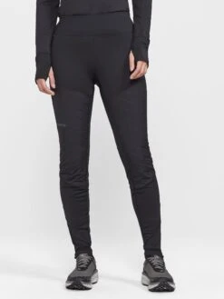 WOMENS ADV SUBZ WARM RUNNING TIGHTS 3 -Cheap Sportswear Store 1913623 999000 ADVSubZTights3W Closeup1